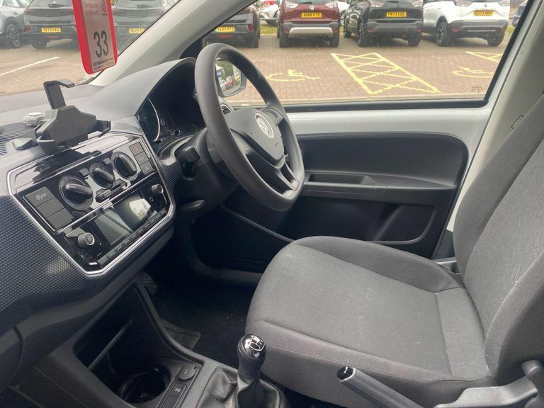Volkswagen Up 1.0 Black Edition Hatchback Euro White #3