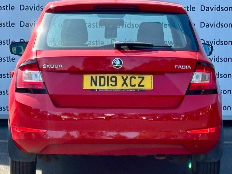 Skoda Fabia 1.0 Se Hatchback Euro 6 Ss 7 ND19XCZ Red #5
