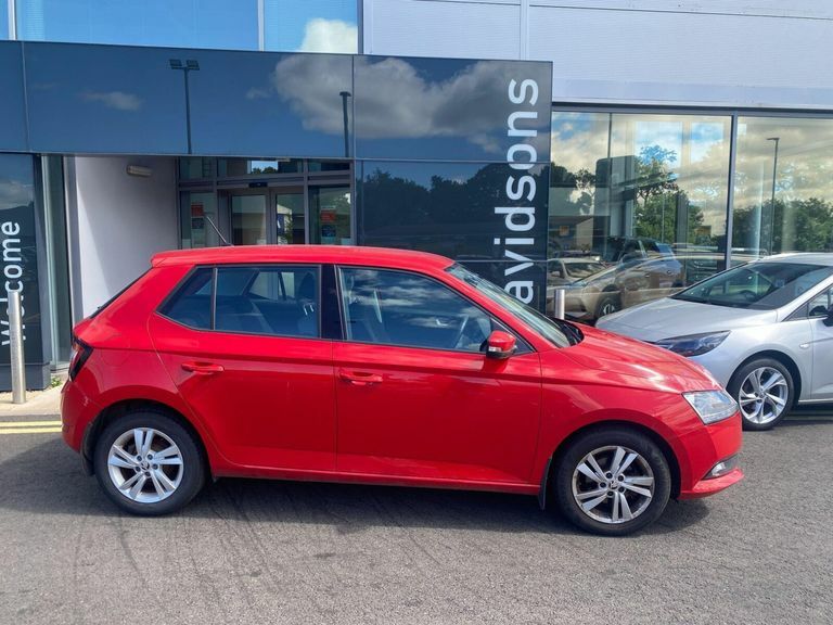 Skoda Fabia 1.0 Se Hatchback Euro 6 Ss 7 Red #2