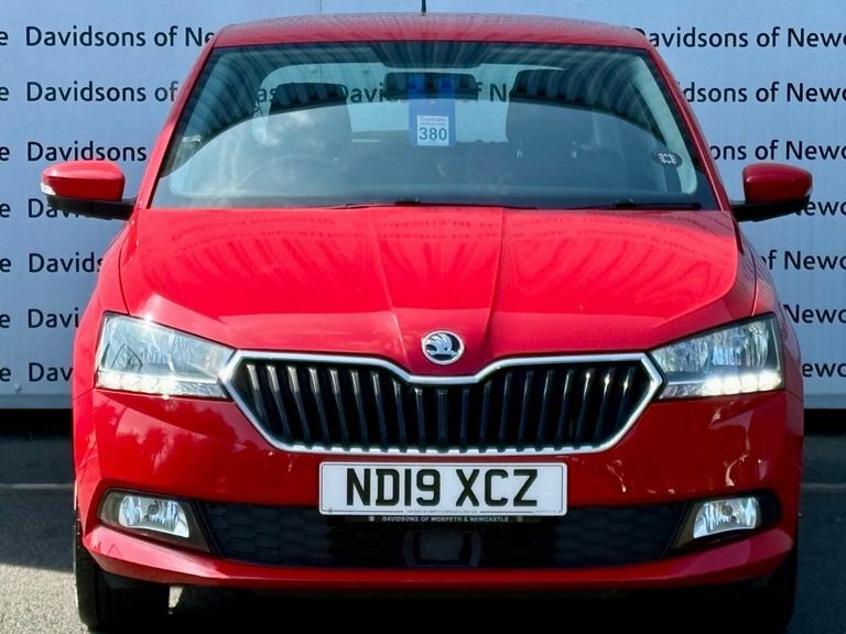 Skoda Fabia 1.0 Se Hatchback Euro 6 Ss 7 ND19XCZ Red #2