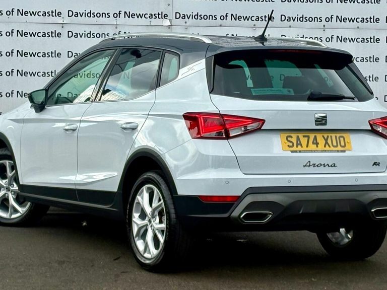 Seat Arona 1.0 Tsi Fr Euro 6 Ss SA74XUO White #4