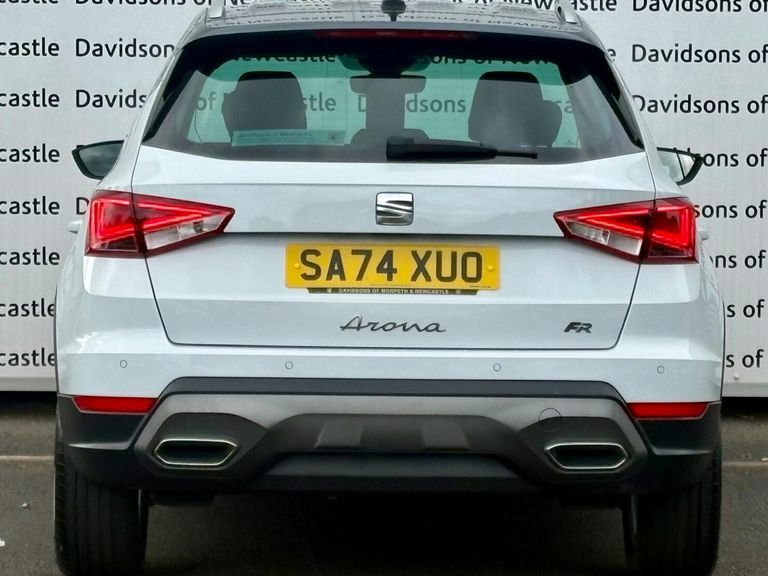 Seat Arona 1.0 Tsi Fr Euro 6 Ss SA74XUO White #6