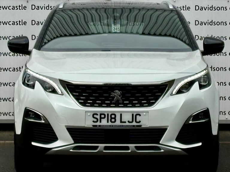 Peugeot 3008 1.2 Puretech Gt Line Euro 6 Ss White #2