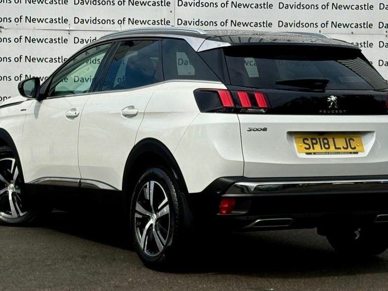 Peugeot 3008 1.2 Puretech Gt Line Euro 6 Ss White #4