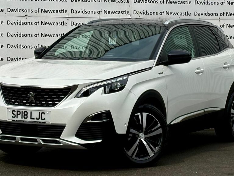 Peugeot 3008 1.2 Puretech Gt Line Euro 6 Ss White #3