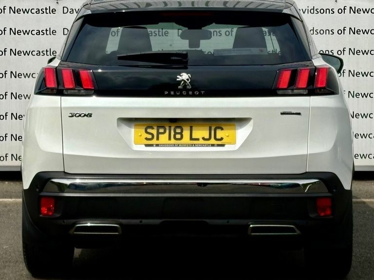 Peugeot 3008 1.2 Puretech Gt Line Euro 6 Ss White #6