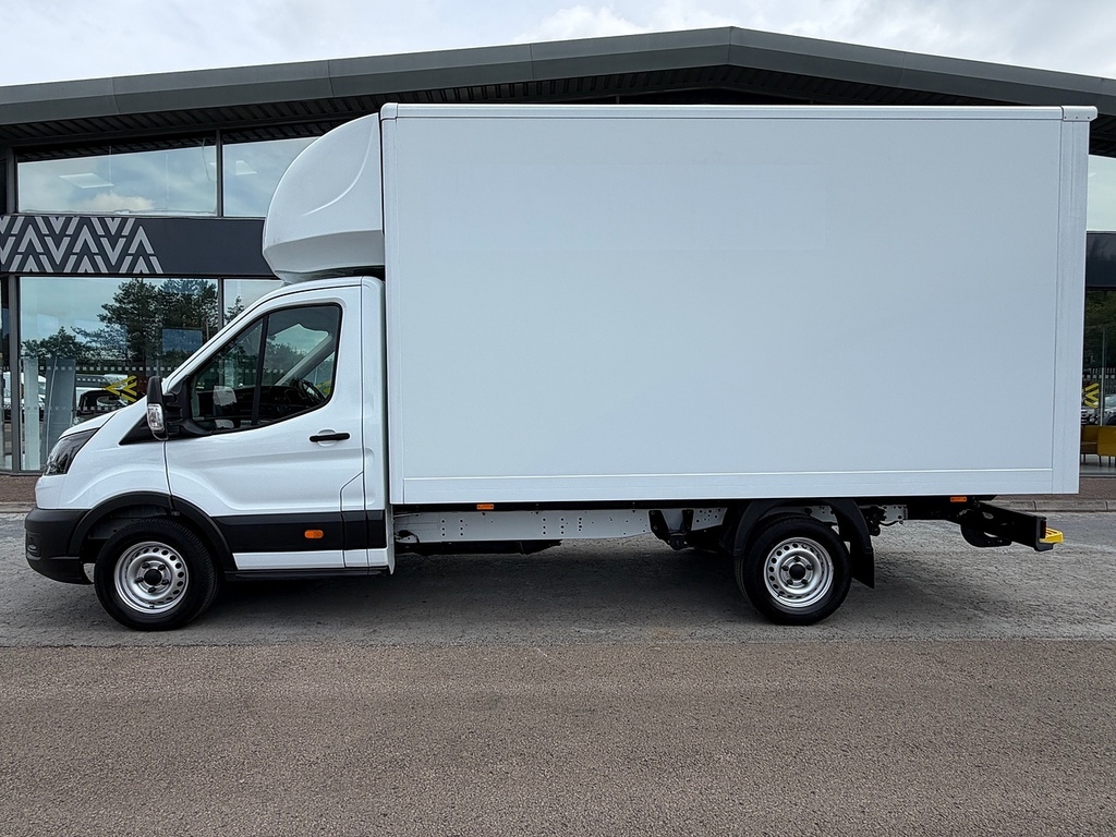 Ford Transit Custom 2.0 350 Ecoblue Leader L4 Luton 130Ps Euro 6 With DS24GVX White #3