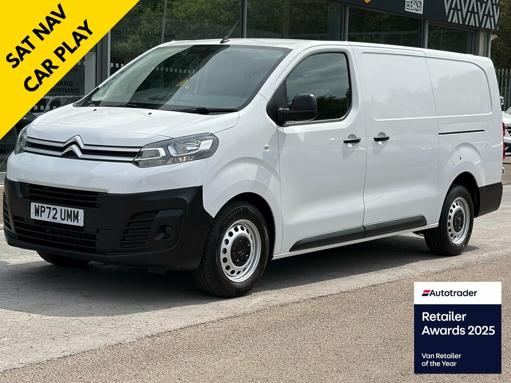 Citroen Dispatch Hdi 100Ps 1000 Enterprise Pro XL Euro 6 With Air C White