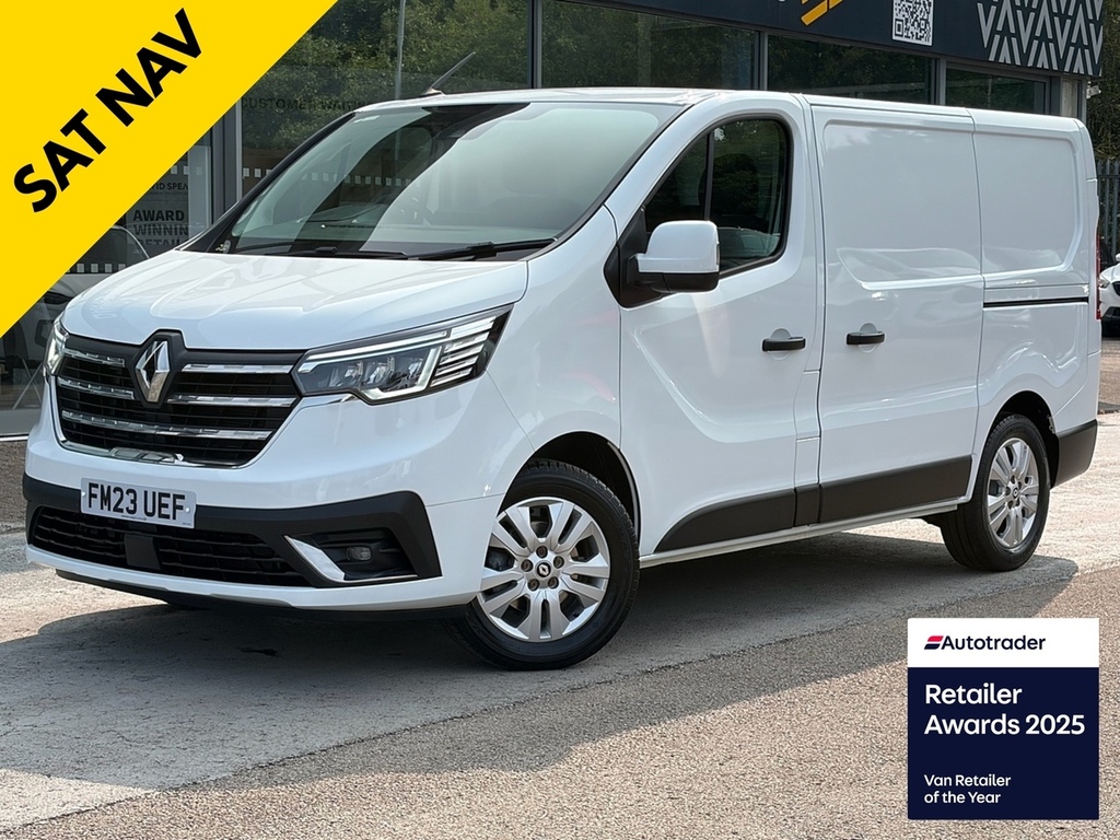Renault Trafic Dci 170Ps Sport Sl28 L1 Swb With Air Con, Sat White