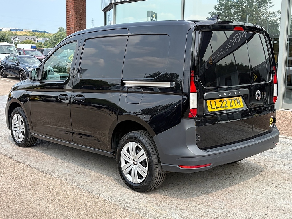 Volkswagen Caddy Tsi C20 Commerce Swb 114Ps With 1 Owner, Cruise Co Black #3
