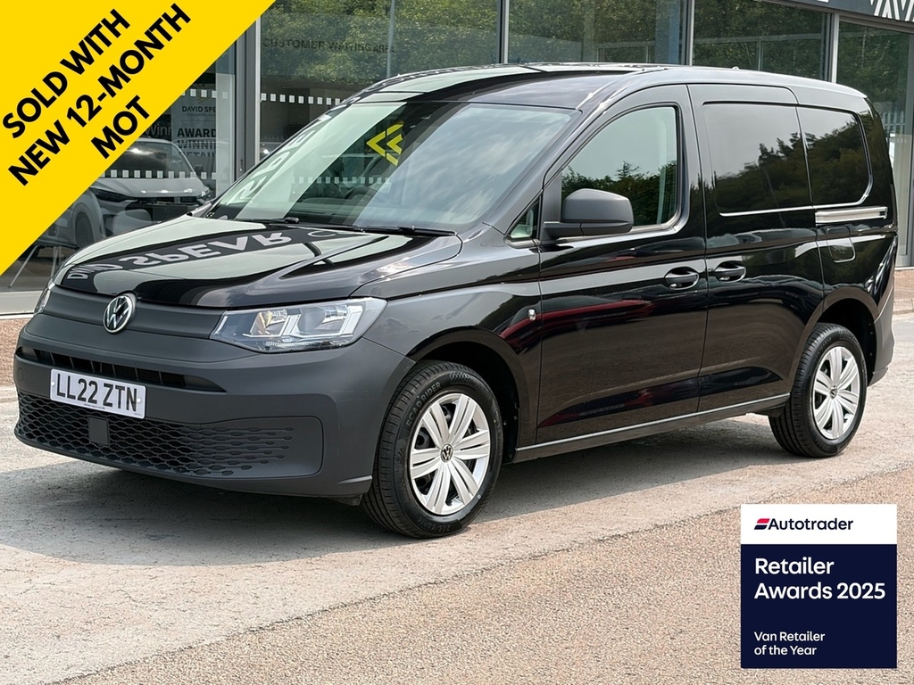 Volkswagen Caddy Tsi C20 Commerce Swb 114Ps With 1 Owner, Cruise Co Black