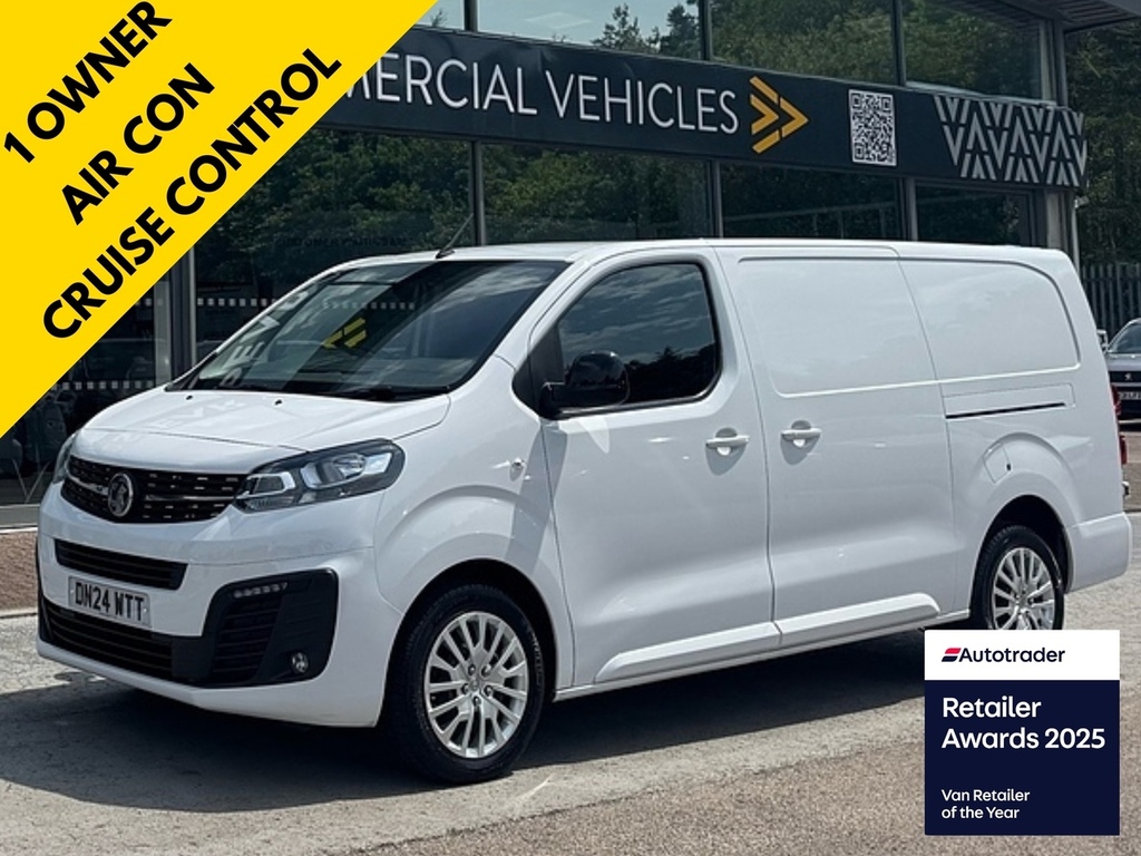 Vauxhall Vivaro Turbo D 3100 Pro 145Ps L2 Lwb With Reverse Camera, White