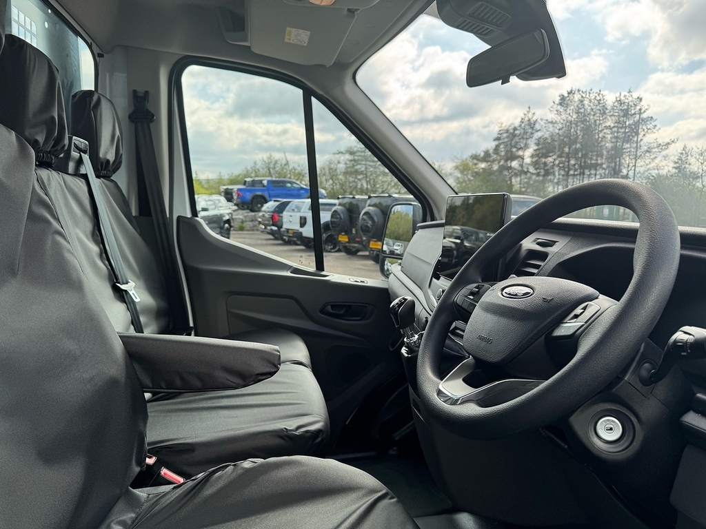 Ford Transit Custom 350 Leader Drw Single Cab Tipper 130Ps With 12 Sc White #4