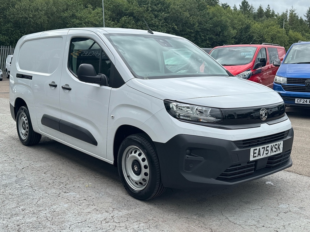 Vauxhall Combo Turbo D 2300 Prime XL Lwb 100Ps With Air Con, Rear White #3