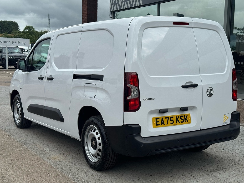 Vauxhall Combo Turbo D 2300 Prime XL Lwb 100Ps With Air Con, Rear White #4