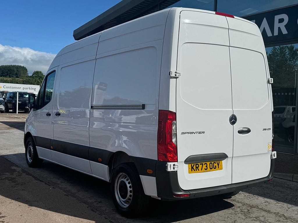 Mercedes-Benz Sprinter 315 Cdi Premium L2 H2 Fwd 150Ps With Air Con, Crui White #4