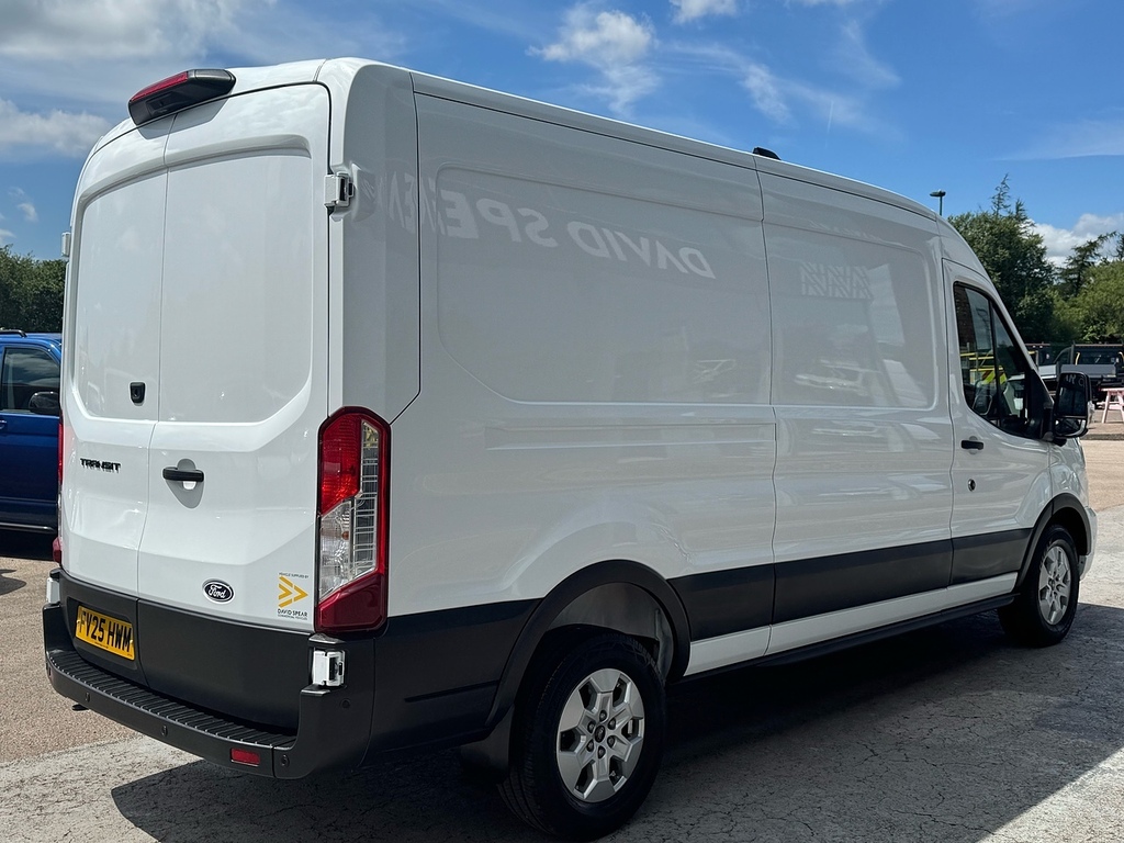 Ford Transit Custom 350 Ecoblue Limited L3 H2 165Ps Fwd With Air Con, FV25HWM White #2