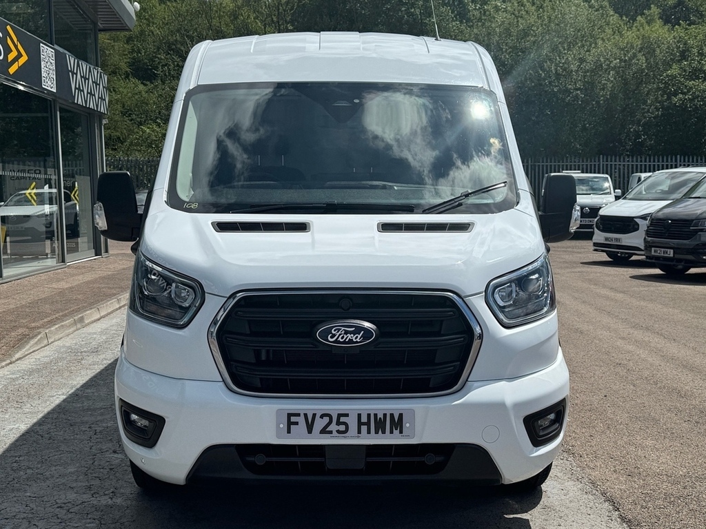 Ford Transit Custom 350 Ecoblue Limited L3 H2 165Ps Fwd With Air Con, FV25HWM White #6