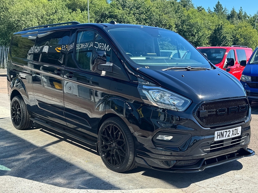 Ford Transit Custom 320 Lwb 130Ps Limited 6 Seat Kombi With Dscv Exclu Black #2