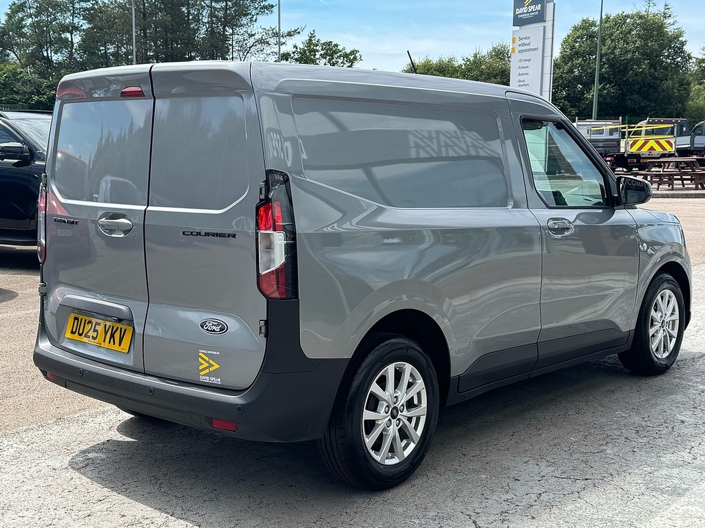 Ford Transit Courier Ecoboost Limited 125Ps Swb With Air Con, Lane Assi DU25YKV Silver #2