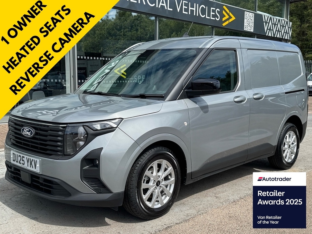 Ford Transit Courier Ecoboost Limited 125Ps Swb With Air Con, Lane Assi Silver