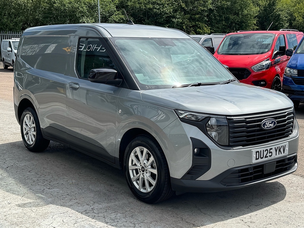 Ford Transit Courier Ecoboost Limited 125Ps Swb With Air Con, Lane Assi DU25YKV Silver #3