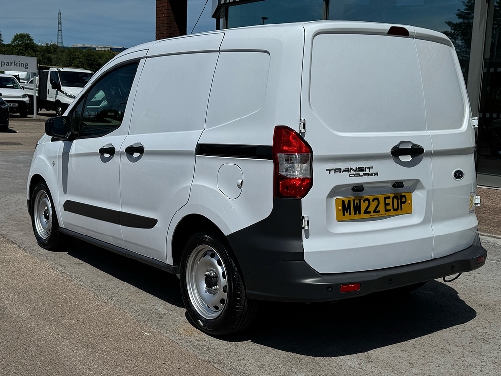 Ford Transit Courier Ecoboost Leader 100Ps With Air Con, Ply Reverse MW22EOP White #4