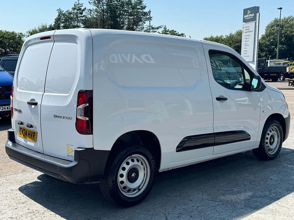 Citroen Berlingo Bluehdi 1000 Enterprise M Swb 100Ps With No Vat, A White #2