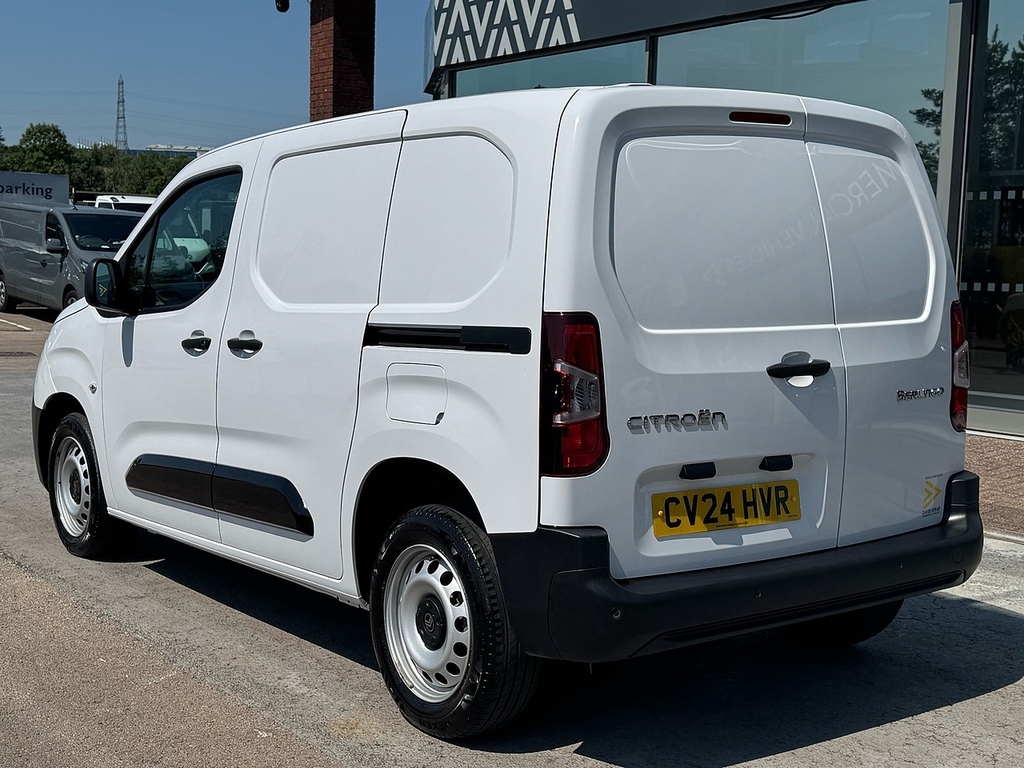 Citroen Berlingo Bluehdi 1000 Enterprise M Swb 100Ps With No Vat, A White #4
