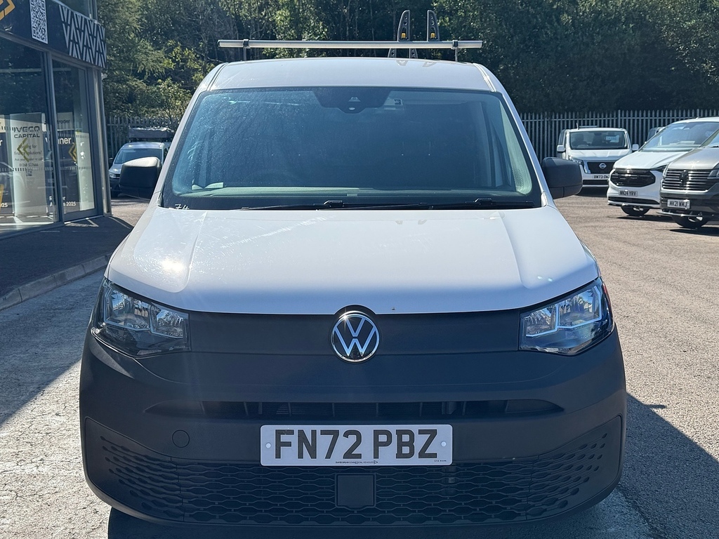 Volkswagen Caddy Tdi C20 Commerce Swb 75Ps With Air Con, Reverse Se White #6