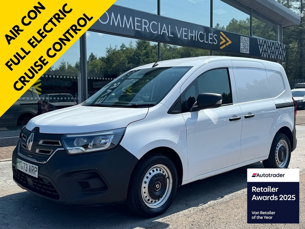 Renault Kangoo E-tech 45Kwh 120Ps With Air Con, Cruise Contr White