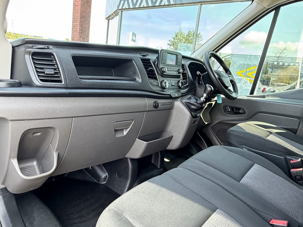 Ford Transit Custom 350 Ecoblue Leader L3 1-Stop 130Ps 7 Seater Double FY72ONL White #6