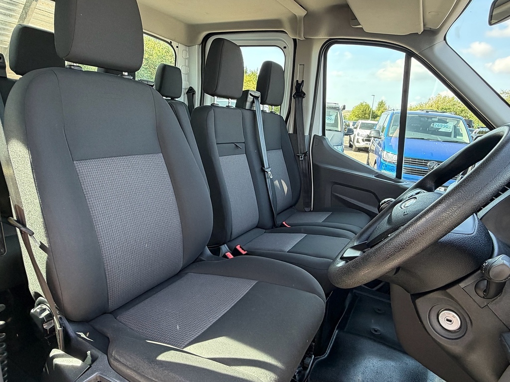 Ford Transit Custom 350 Ecoblue Leader L3 1-Stop 130Ps 7 Seater Double FY72ONL White #4