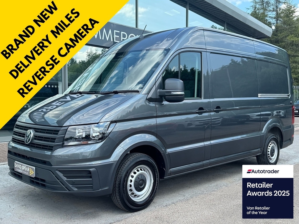 Volkswagen Crafter Tdi 140Ps Cr35 Commerce Plus Mwb With Air Con, Rev Grey