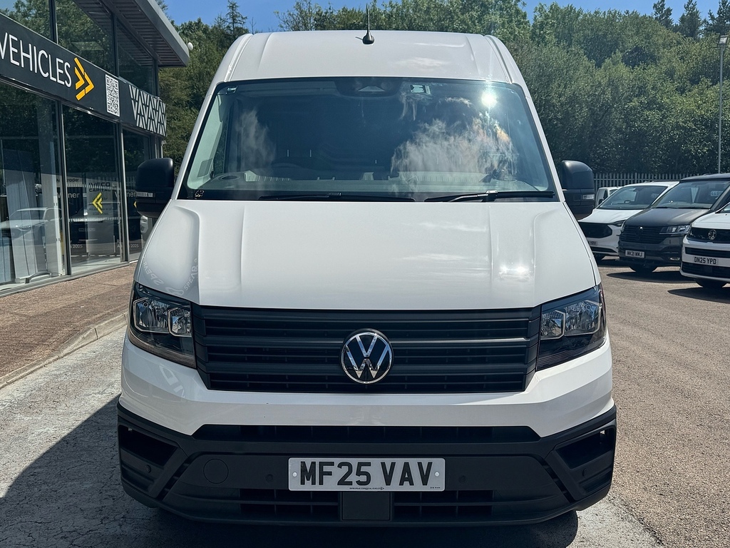 Volkswagen Crafter Tdi Cr35 Commerce Plus Lwb 140Ps With Parking Sens White #6