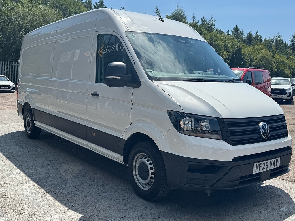 Volkswagen Crafter Tdi Cr35 Commerce Plus Lwb 140Ps With Parking Sens White #3