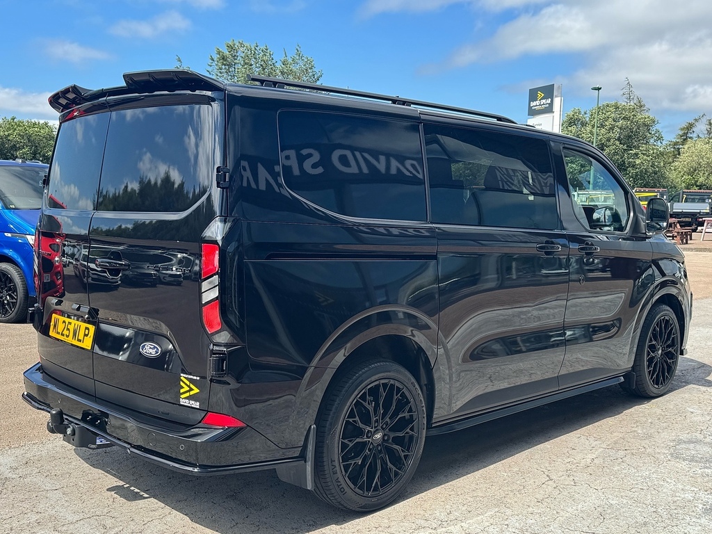 Ford Transit Custom 136Ps 320 Rs Edition Limited Kombi 6 Seater With 2 Black #2