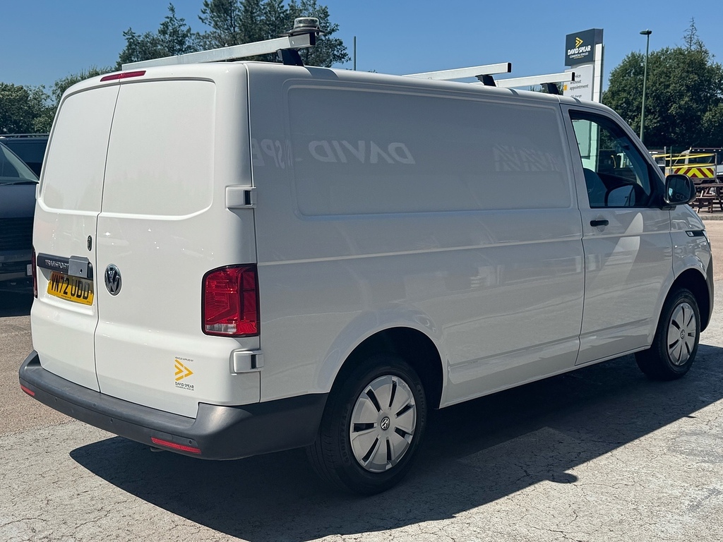 Volkswagen Transporter Tdi 90Ps T30 Startline Fwd With Interior Racking, White #2