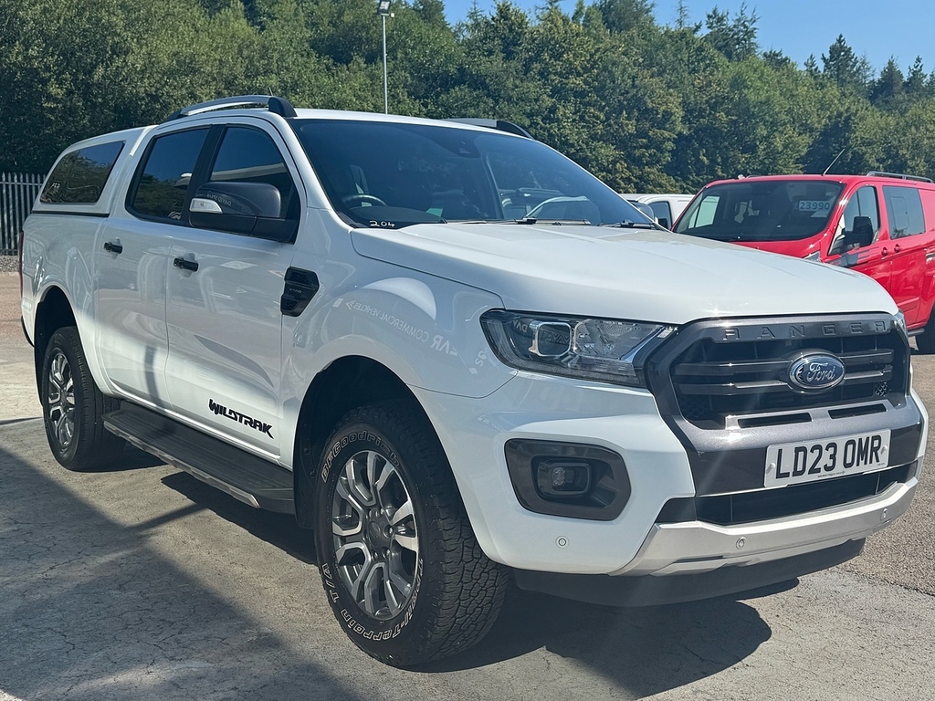Ford Ranger Ecoblue Wildtrak 4Wd 213Ps Ajuto With Canopy, Tow White #3