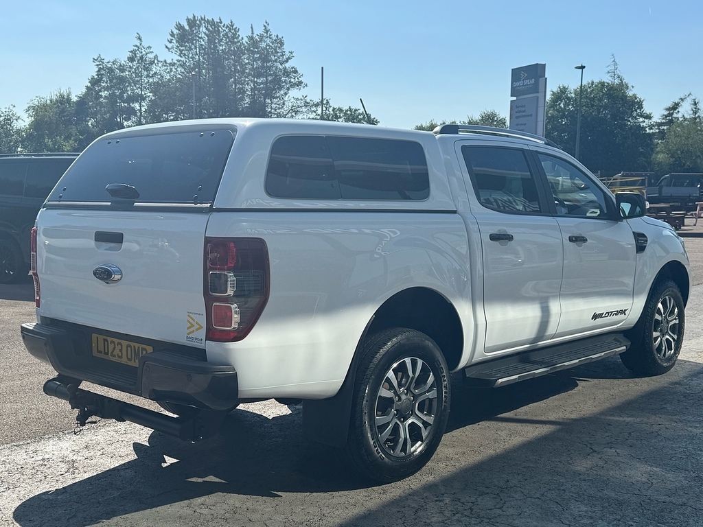 Ford Ranger Ecoblue Wildtrak 4Wd 213Ps Ajuto With Canopy, Tow White #2