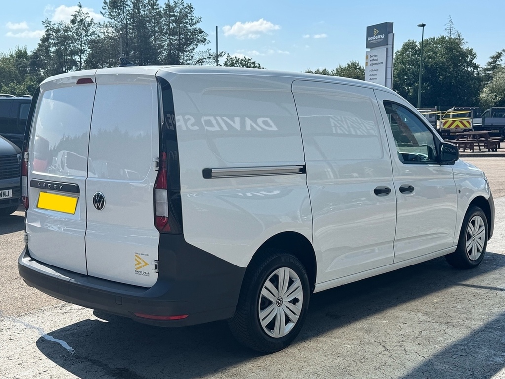 Volkswagen Caddy Maxi Tdi C20 Commerce Lwb 102Ps With Air Con, Cruise White #2