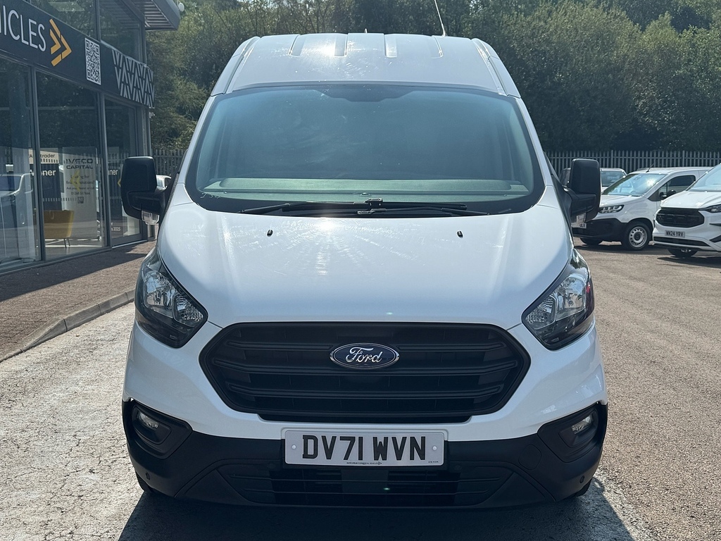 Ford Transit Custom 300 Ecoblue Leader L2 H2 High Roof With Low Mileag White #6