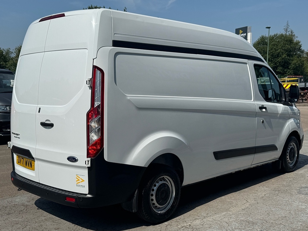 Ford Transit Custom 300 Ecoblue Leader L2 H2 High Roof With Low Mileag White #2