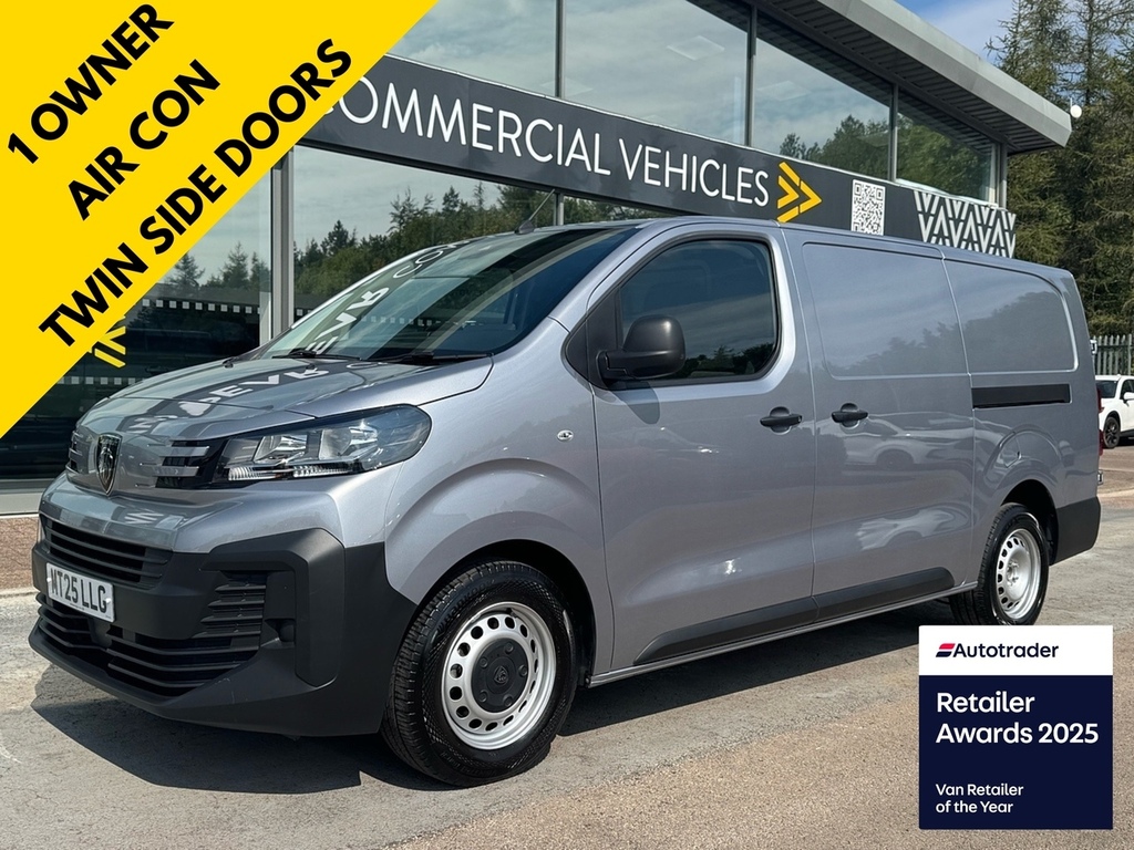 Peugeot Expert Bluehdi Professional Lwb 120Ps With Air Con, Cruis Grey