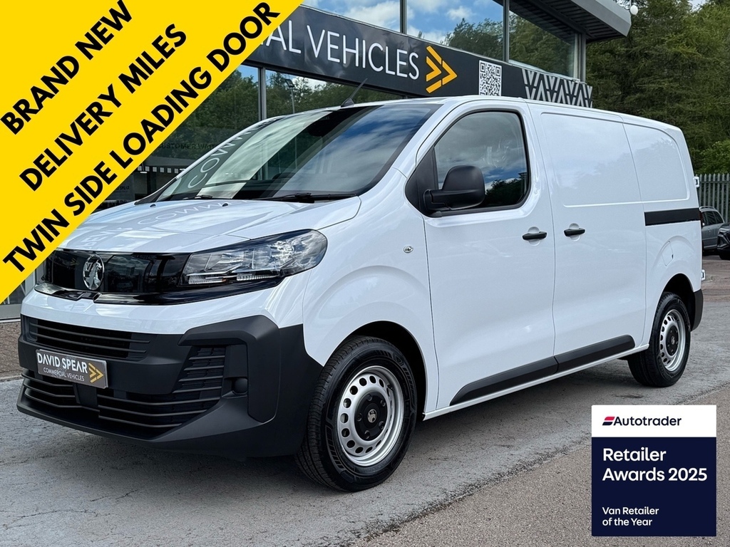 Vauxhall Vivaro Prime 120Ps L1 Swb With Air Con, Cruise Control White