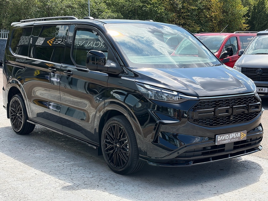 Ford Transit Custom Tdci 320 170Ps Rs Edition Limited 5 Seat Kombi Cre HG75FZR Black #3