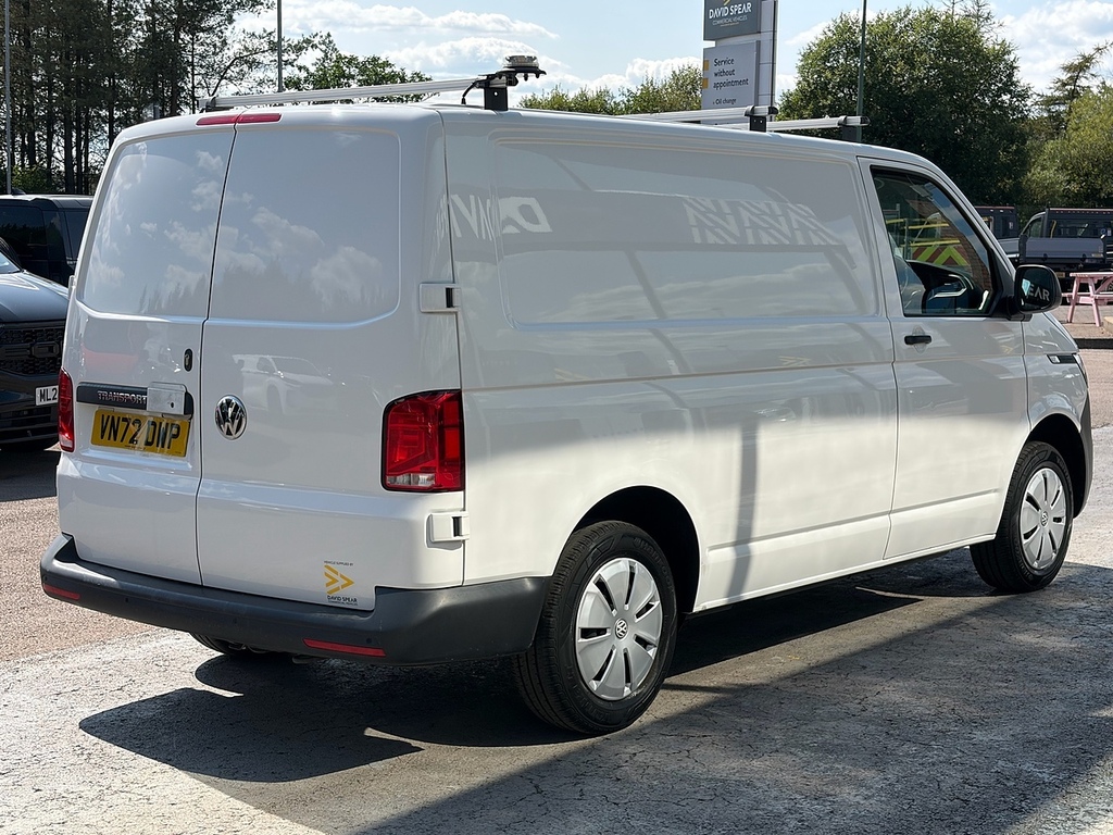 Volkswagen Transporter Tdi 90Ps T30 Startline L1 Swb With Air Con Sat N White #5