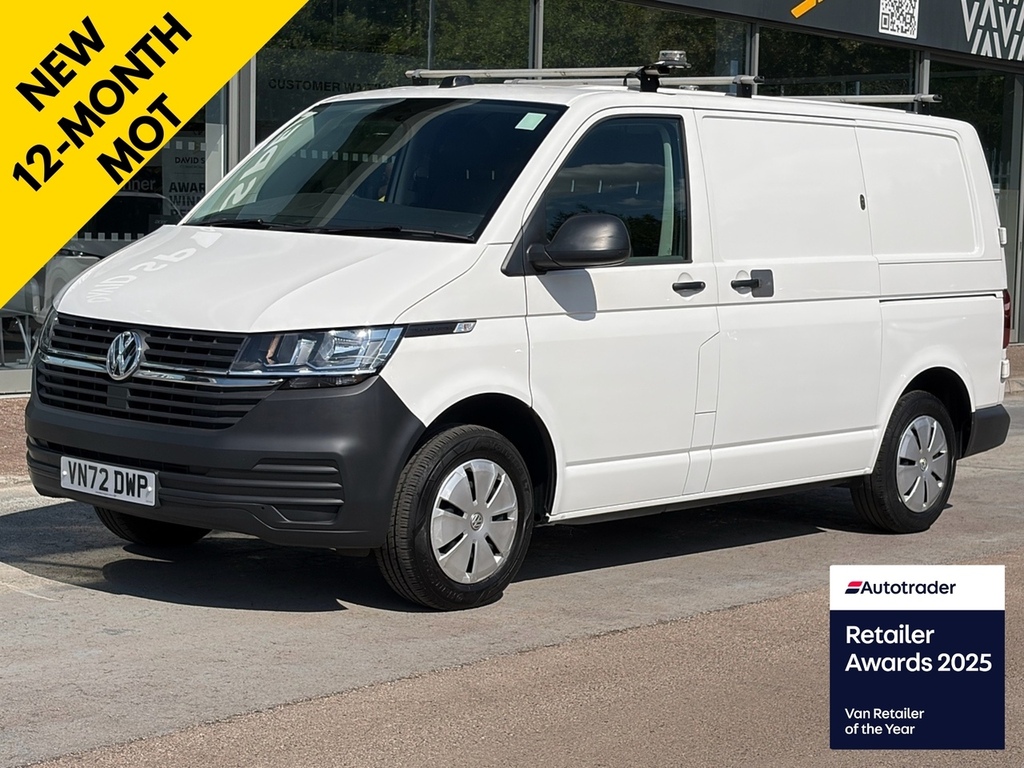 Volkswagen Transporter Tdi 90Ps T30 Startline L1 Swb With Air Con Sat N White