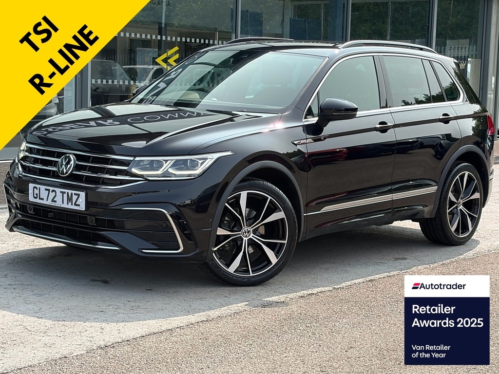Volkswagen Tiguan Tsi R-line 150Ps Suv Dsg Euro 6 Wi Black