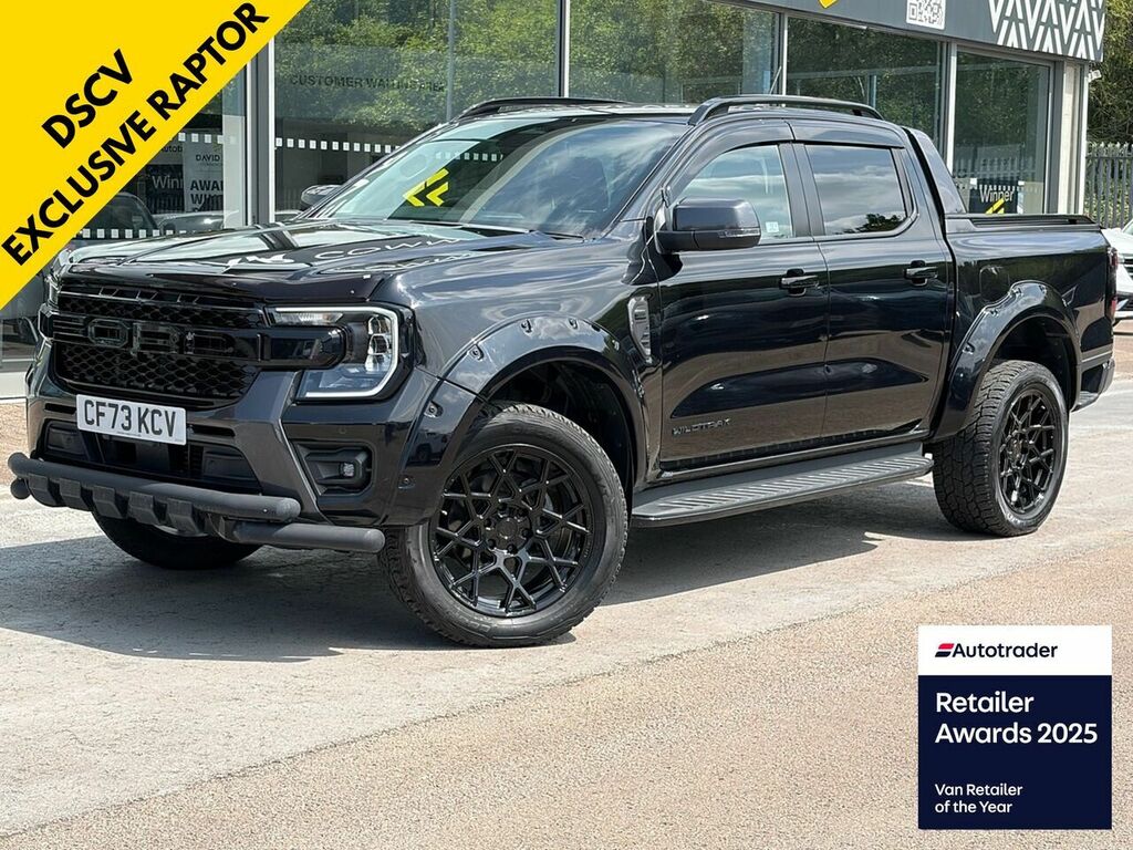 Ford Ranger Td 205Ps Wildtrak 4X4 Dcb Pick Up With Electr Black